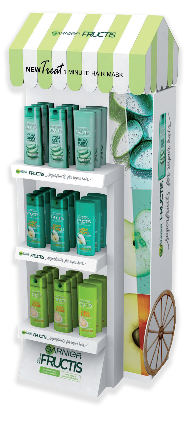 Garnier-Fructis-display